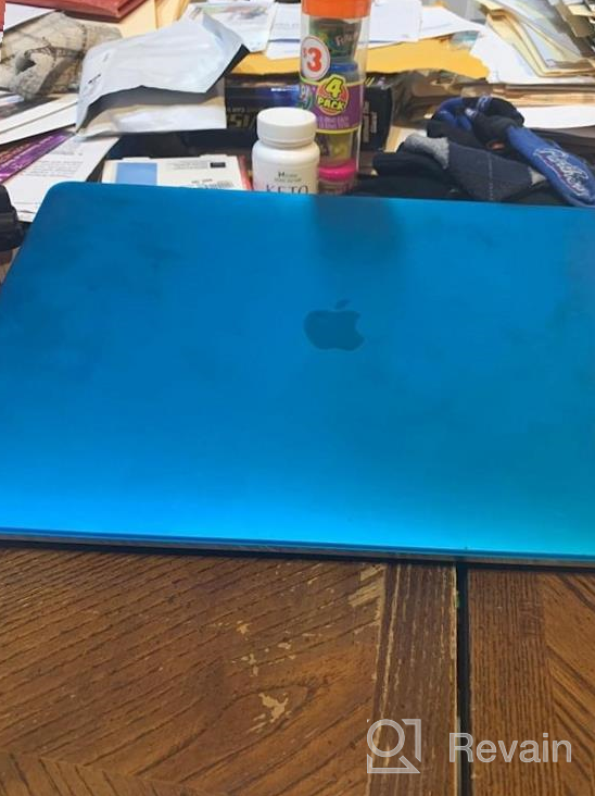 img 1 attached to Pink UESWILL Hard Case For 2016-2019 MacBook Pro 15 Inch With Touch Bar & USB-C (Model A1990/A1707) - Smooth Matte Finish review by Travis Rogers