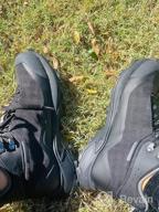 img 1 attached to Conquer Any Trail With HUMTTO Men'S All-Terrain Waterproof Hiking Boots review by Michael Luna