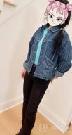 img 1 attached to Wardrobe Essential: NASKY Womens Classic Cropped Denim Jacket With Pockets review by Debbie Daly