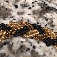 img 1 attached to 💎 RICHERA Handcrafted Braiding Necklace: Exquisite Pursuit of Girls' Jewelry review by Allie Reynolds