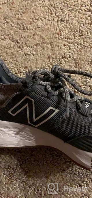 img 1 attached to New Balance Fresh 👟 Black Aluminum Athletic Shoes for Girls review by Elizabeth Sautner