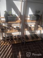 картинка 1 прикреплена к отзыву COPREE Bamboo 3-Tier Hanging Plant Stand: Organize Your Garden In Style! от Jaye Cleveland