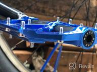 img 1 attached to Enhance Your Mountain Biking Experience With MZYRH Flat Alloy Pedals: Non-Slip, 3 Bearings, And Platform Types! review by Marcus Price
