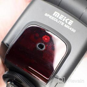 img 6 attached to Вспышка Meike MK430 TTL Speedlite совместима с Nikon D7100 D5300 D5200 D3500 D3100 D600 D800 D3200 D90 D80 D300 D7500 D780 и т. д.