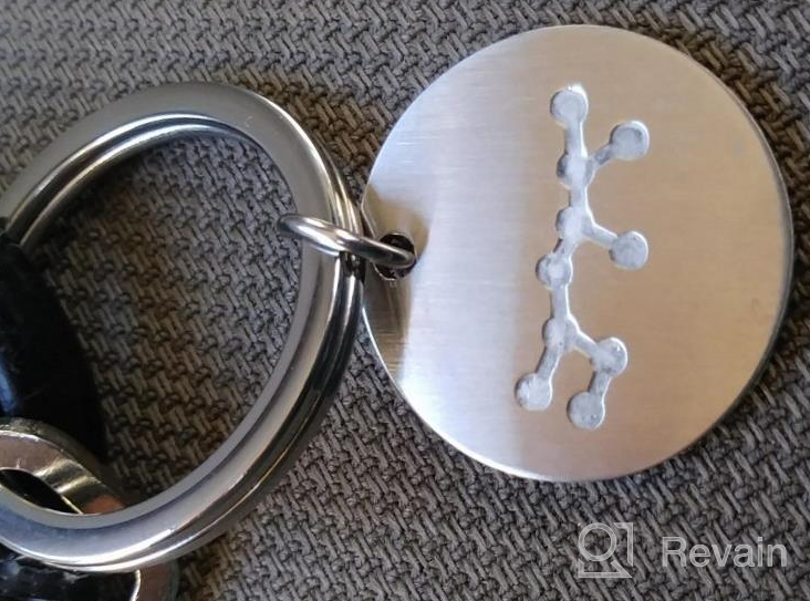 img 1 attached to MYOSPARK Astrology Keychain – Double Sided Zodiac Sign Constellation Jewelry review by Draek Villareal