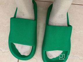 img 6 attached to Experience Ultimate Comfort With Joomra Non-Slip Pillow Slippers For Women And Men