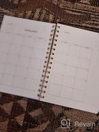 img 1 attached to CAGIE Weekly Monthly Undated Planner Women Work Schedule 12 Months 54 Weeks Organizer Any Time Planner Time Management Planner Goal Setting Planner For Girl Elastic Closure 5.7" X 8.3", (Pink) review by Ramesh Eastep