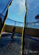 img 1 attached to 39Ft Bobor Trampoline Sprinkler - Fun Outdoor Water Park Toy For Kids: Black Edition review by Larry Cho