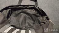 img 1 attached to Women'S Canvas Overnight Travel Duffle Bag With Trolley Sleeve - Black review by Gervan Mauldin