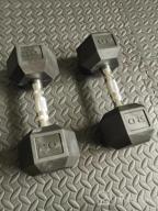 img 1 attached to VIGBODY Dumbbell Weights Barbell With Metal Handles For Strength Training, Full Body Workout, Functional And HIT Workout Single review by Will Rahman