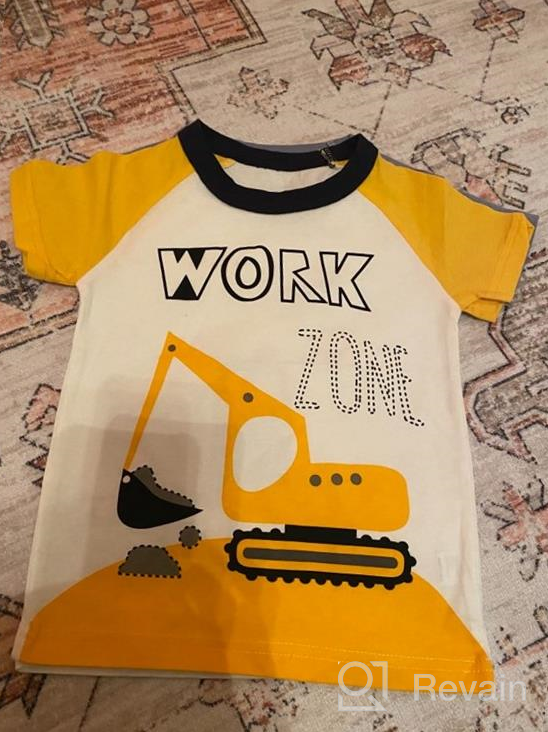 img 1 attached to Adorable & Stylish TABNIX Toddler Little T Shirts: Graphic Girls' Clothing at Its Finest! review by Bhanu Hays