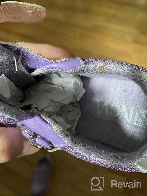 img 1 attached to 👧 DarkBlue Girls' Flats: Nova Utopia Toddler NFGS320 Shoes review by Charles Alvey