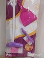 img 1 attached to Playkidz Cleaning Set For Kids - Including 3 Cleaning Toys Broom, Dustpan And Brush, Great Toy Gift For Girls review by Lex Ismael