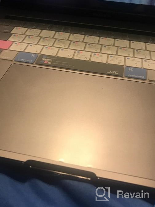 img 1 attached to 2PK UPPERCASE GhostCover Touch Premium Matte Finish Trackpad & Touch Bar Protector For 2020+ MacBook Pro 13" And Early 2020 Version review by Ross Sugden