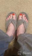 img 1 attached to Experience Unmatched Comfort With ULTRAIDEAS Women'S Memory Foam Flip Flop Slippers: Your Go-To Indoor Sandals For Summer! review by Jamie Prezant