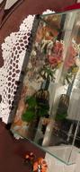 картинка 1 прикреплена к отзыву 4-Pack Handmade Crochet Cotton Lace Placemats Doilies Coasters - 12 X 17 Inch Oval Shape, White от Cori Nance