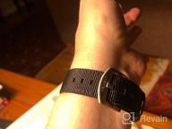 img 1 attached to Nylon Watch Strap Band With Quick Release Buckle - Choice Of Color & Width (18Mm, 20Mm, 22Mm Or 24Mm) review by Marc Oner