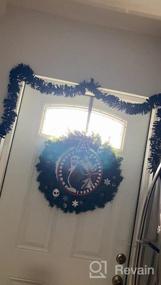 img 8 attached to Shine Bright With JOYYPOP'S 39.6 Feet Gold Christmas Tinsel Garland - Perfect For Festive Decorations