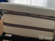 img 1 attached to Enhance Your Sleep Experience With TEKAMON 3 Inch Queen Size Memory Foam Mattress Topper - High Density Cooling Gel-Infused Pad With Removable Bamboo Fiber Cover review by Carlos Jass