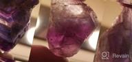 img 1 attached to High-Quality Simurg Raw Rose Quartz Stone For Cabbing, Tumbling, And Crystal Healing - 1Lb Rose Quartz Rough Crystal review by Jacob Brooks