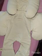 картинка 1 прикреплена к отзыву Organic Cotton Infant Head Support Pillow: 2-In-1 Reversible And Cuddly, Gray от Jeff Kern