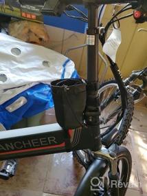 img 6 attached to Bike Bottle Holder Bag With Phone Storage & Insulation For Touring & Commuting