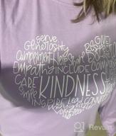 img 1 attached to Cute Heart Women'S Kindness Shirts: Spread Positivity With Inspirational Graphic Tees For Summer review by Jake Jones