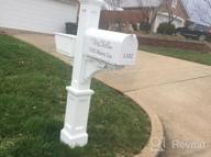 img 1 attached to Add Curb Appeal With Personalized Mailbox Decals For Address And Street Name - Outdoor Stickers In Gold (12" X 6") - VWAQ-CMB1 review by Christopher Gotcher