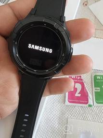 img 8 attached to 3-в-1 Samsung Galaxy Watch 4 Classic 46Mm Аксессуары: чехол-бампер из ТПУ, защитная пленка для экрана из закаленного стекла и кольцо на лицевой панели — белый