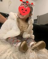 картинка 1 прикреплена к отзыву 🍂 Cute Winter Outfit for Newborns: KANGKANG Baby Girls Romper + Pant - Light Brown (3pcs Set) от Jim Ball