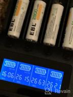 img 1 attached to 16 Count EBL AA Rechargeable Batteries 2800MAh Ready2Charge Quality review by James White