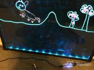 картинка 1 прикреплена к отзыву Создавайте художественные шедевры с Woodsam's Erasable LED Drawing Board + 8 флуоресцентными маркерами от Josh Andrews