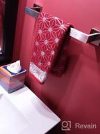 картинка 1 прикреплена к отзыву Обновите стиль своей ванной комнаты с набором из 3 предметов из нержавеющей стали премиум-класса VELIMAX матового черного цвета от Daniel Reeder