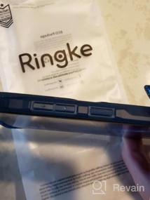 img 7 attached to Защитите свой Galaxy S20 Ultra с помощью Ringke Fusion-X: прозрачная задняя панель и прочный противоударный чехол-бампер из ТПУ для телефона