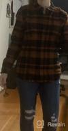 img 1 attached to Stay Cozy With Goodthreads Women'S Brushed Flannel Drop-Shoulder Shirt review by Dustin Ramsey