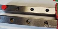 img 1 attached to Iverntech 400Mm MGN12 Linear Rail Guide With 2 Black Stainless Steel MGN12H Carriage Blocks For CNC Parts And 3D Printer Upgrades review by Dallas Grover