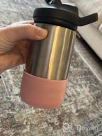 img 1 attached to Protect Your Water Bottle With Vmini'S Anti-Slip Silicone Boot- Fits Hydro Flask And More 12-40 Oz Bottles review by Mike Lunde