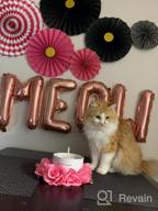 img 1 attached to Meow-Themed Birthday Party Decoration Set - 27 Black And Pink Balloons, Kitten Banner, Cat-Themed Supplies, And Kitty Party Decorations For A Fun-Filled Cat Birthday Party Celebration! review by Stephanie Powells