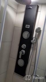 img 6 attached to Upgrade Your Shower With ROVOGO Stainless Steel Shower Panel System Featuring Rainfall Shower, Body Jets And Handheld Wand