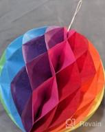 img 1 attached to 30-Piece Rainbow Party Decoration Set: Tissue Pom Poms, Paper Lanterns, Honeycomb Balls, And Garland; Colorful Decor For Special Events, Simple Assembly, SEO-Friendly review by Leon Yulharmanto