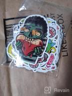 img 1 attached to 50Pcs Zombie Vinyl Sticker Pack For Adults Teens - Water Bottle Skater Kids Decal Set review by Shawn Xayamonty