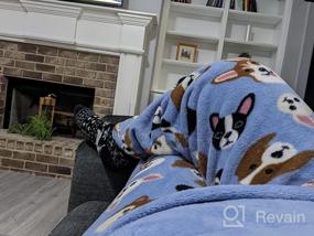 img 5 attached to Stay Warm And Cozy: PajamaMania Women'S Fleece Long Sleeve Pajama PJ Set