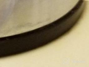 img 6 attached to Лист силиконовой резины MATNIKS 12X12 дюймов на 1/8, черный Duro A65, высокотемпературные прокладки для тяжелых условий эксплуатации, материал «сделай сам» для опорных подушек, выравнивающее уплотнение, бамперы, защитные чехлы, противоскользящие, антивибрационные