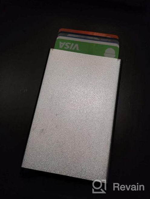 img 1 attached to 👛 AINAAN Anti-Degassing Minimalist Aluminum Wallets, Card Cases, and Money Organizers for Men - 2019 Men's Accessories review by Edy Yukface