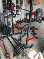 img 1 attached to Maximize Your Home Gym With CDCASA'S Adjustable Power Squat Rack Cage And Multi-Function Power Tower review by James Stevenson