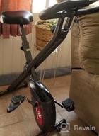 img 1 attached to Get Fit At Home With ADVENOR Magnetic Folding Exercise Bike With LCD Monitor And Comfortable Upright Seat Cushion review by Bernard Larjin