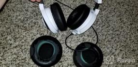 img 7 attached to Black Replacement Ear Cushion Cover For Razer Kraken Pro V1 Gaming Headphone Ear Pad