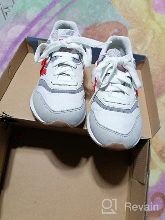 img 1 attached to Kids' 997H V1 Lace-Up Sneaker by New Balance review by Darin Grosz