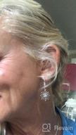 картинка 1 прикреплена к отзыву Серьги с подвесками LeCalla Flaunt из стерлингового серебра с бриллиантами для женщин и подростков - цвет GH, чистота I1 от Heidi Greenwood