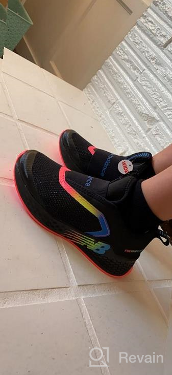 img 1 attached to Stylish Girls' Shoes: New Balance Black Guava Sneakers review by Stacey Vang